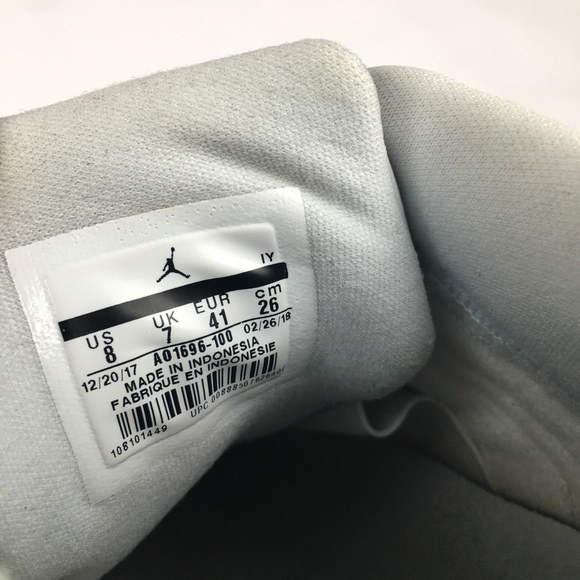 Air Jordan Team Elite 2 Low White Basketball Shoes Sneakers Men’s 8 Jordans Nike - Picture 6 of 10